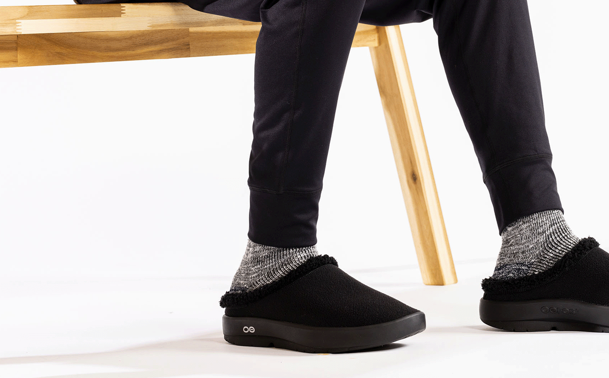 Men's OOcoozie Mule - Black (FINAL SALE) - Image 4